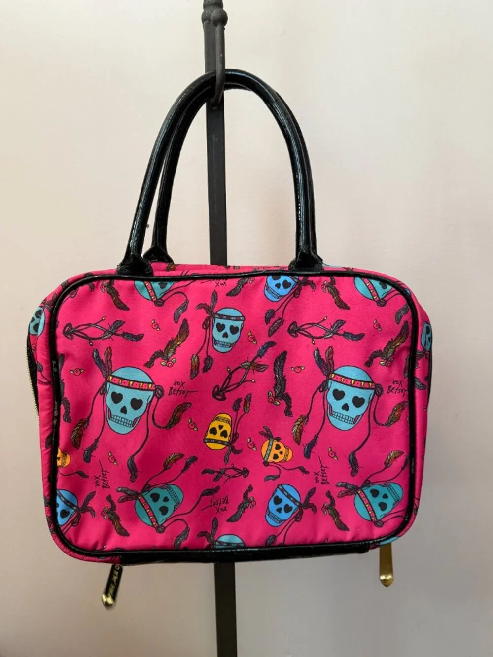Betsey Johnson Sugar Skull Handbag